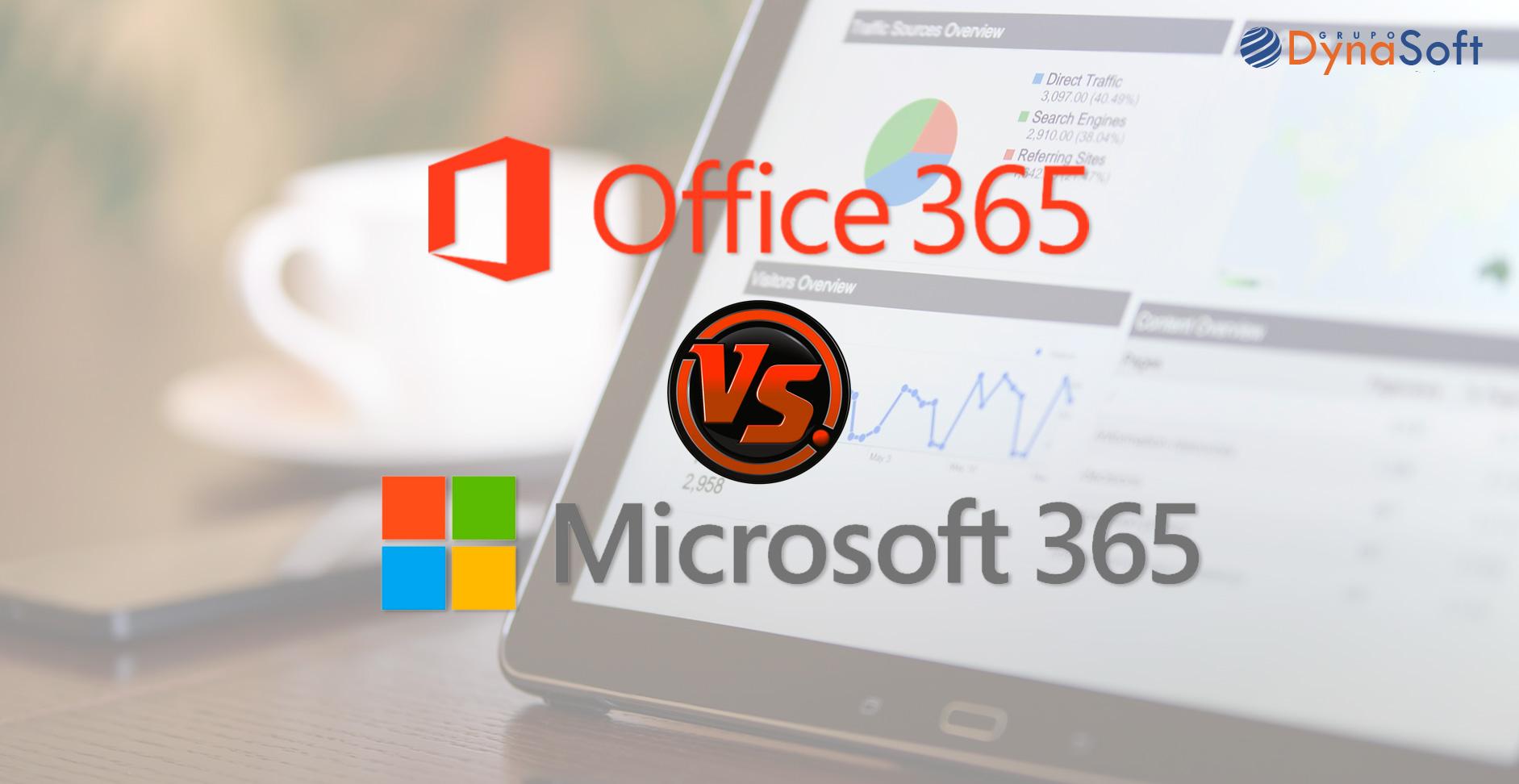 Diferencias Entre Office 365 Y Microsoft 365 Dynasoft Diferencias