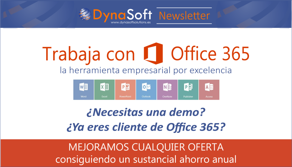 Mejoramos tu oferta de Office 365