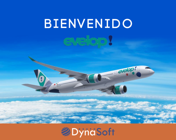 Evelop Airlines, nuevo cliente Dynasoft