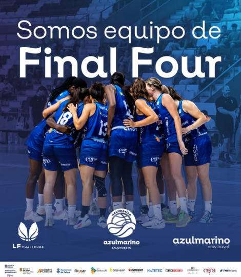 Desde Melilla hasta la historia: Azul Marino Basket Mallorca y su paso firme a la Final Four