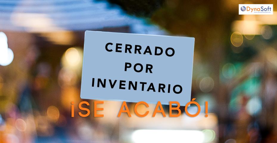 Solucionado: Cómo evitar cerrar por inventario