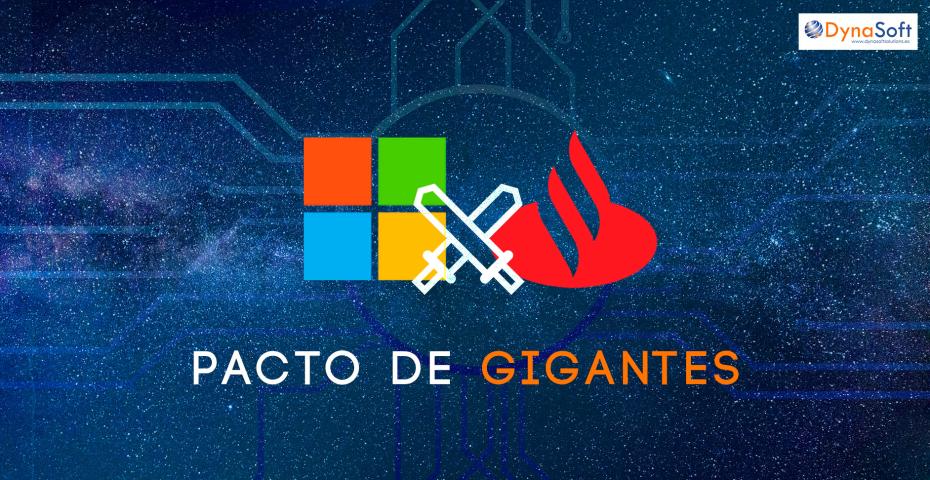 Microsoft y Banco Santander, acuerdo por la innovación