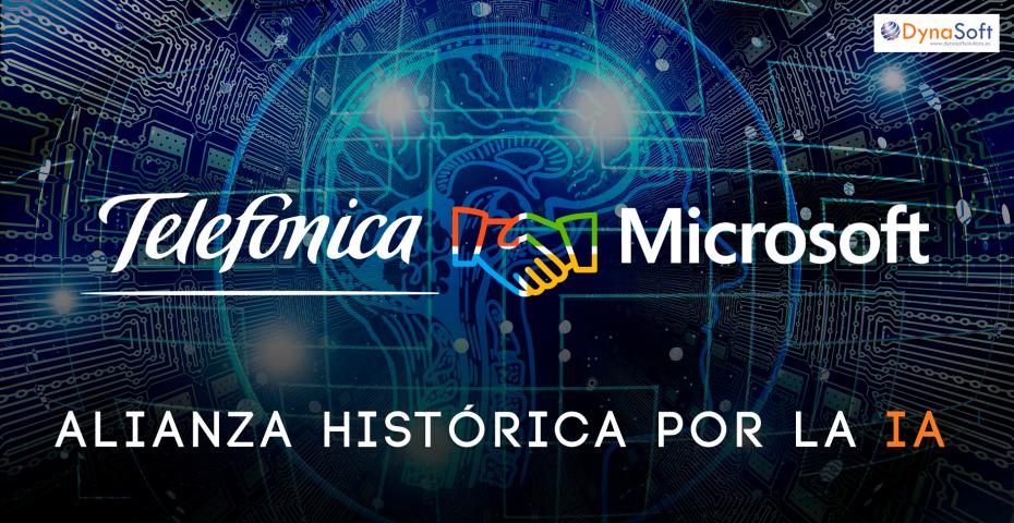 Alianza entre Telefónica y Microsoft por la Inteligencia Artificial