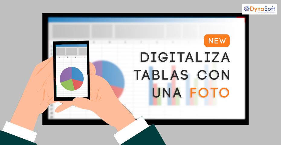 Nuevo en Excel: Digitalizar tablas con solo una foto.