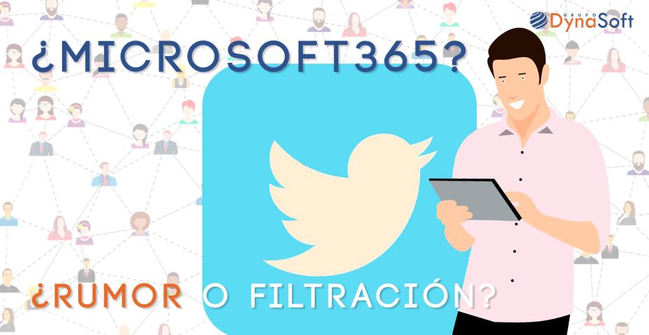 Twitters alertan ¿Cambiará de nombre Office 365?